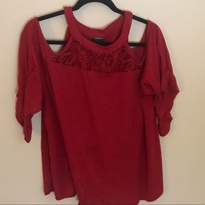 Torrid Cold Shoulder Top
